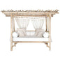 Nikki Teak Wooden Outdoor Daybed-Outdoor Daybeds-Artesia-LOOMLAN