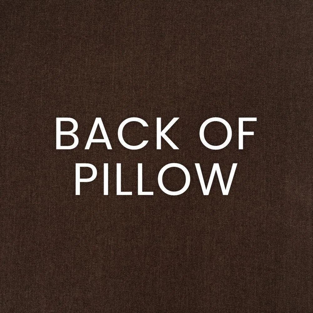 Nile Brown Throw Pillow With Insert - LOOMLAN - D.V. Kap - Throw Pillows