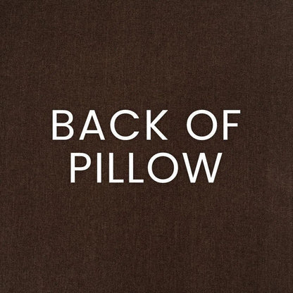 Nile Brown Throw Pillow With Insert - LOOMLAN - D.V. Kap - Throw Pillows