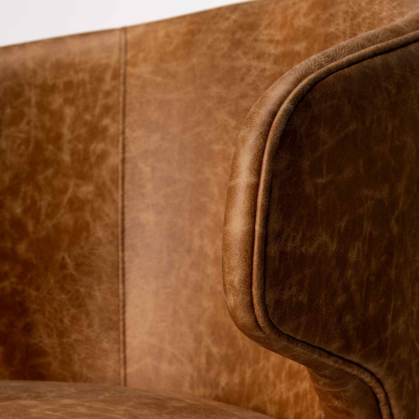 Niles Faux Leather Wingback Dining Chair 2PC