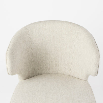 Niles Leather Armless Dining Chair (Set of 2)