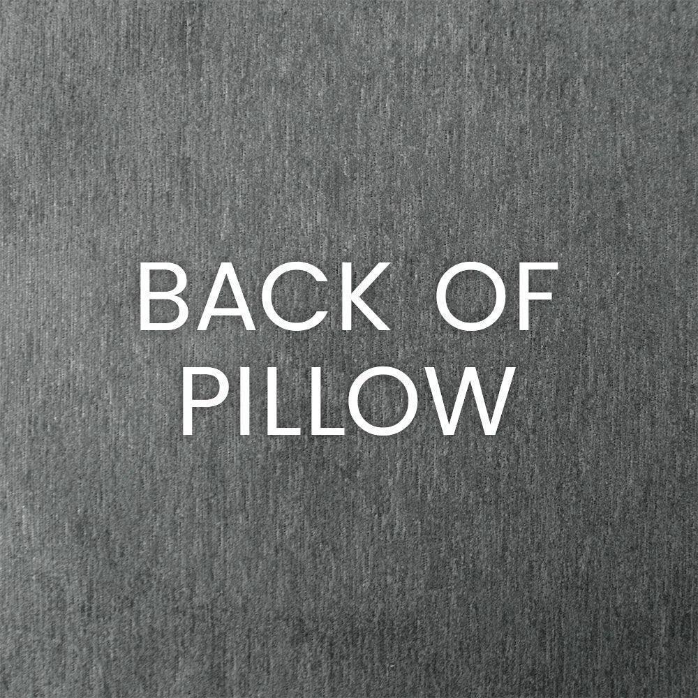 Nina Fog Brown Throw Pillow With Insert - LOOMLAN - D.V. Kap - Throw Pillows