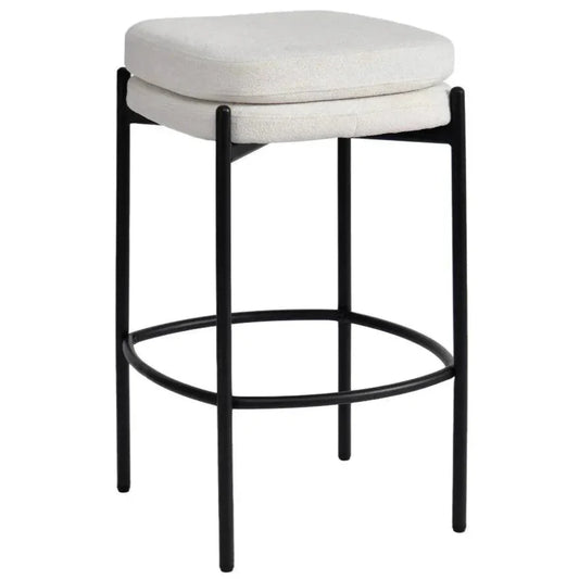 Nina Performance Fabric Counter Stool - LOOMLAN - LH Imports - Counter Stools