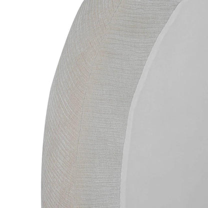 Nina Polyster Round Headboard Bed - LOOMLAN - LH Imports - Beds