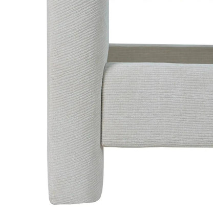 Nina Polyster Round Headboard Bed - LOOMLAN - LH Imports - Beds