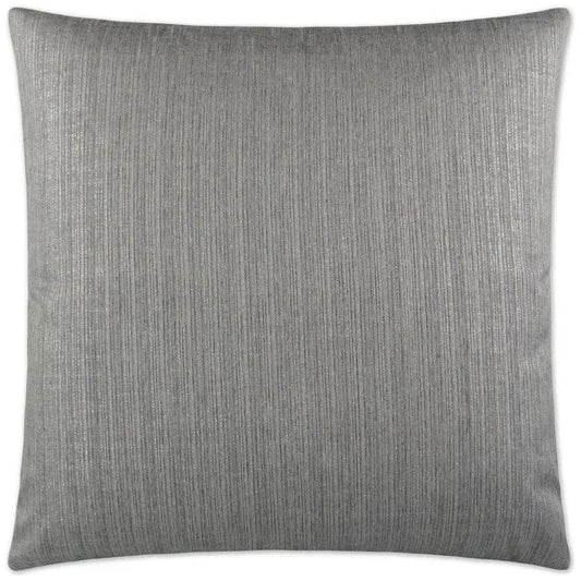 Ninon Silver Grey Throw Pillow With Insert - LOOMLAN - D.V. Kap - Throw Pillows