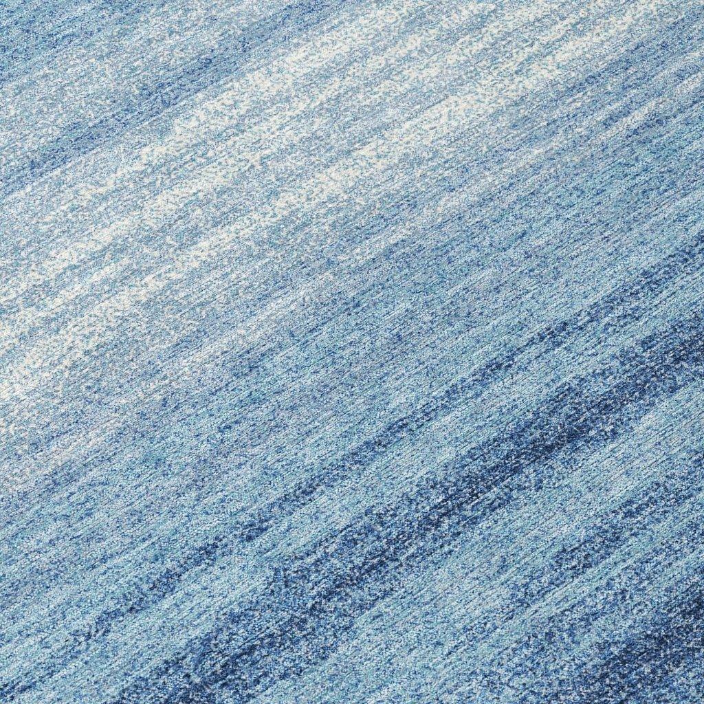 Nira Blue Washable Indoor-Outdoor Rug-Outdoor Rugs-LOOMLAN Rugs-LOOMLAN