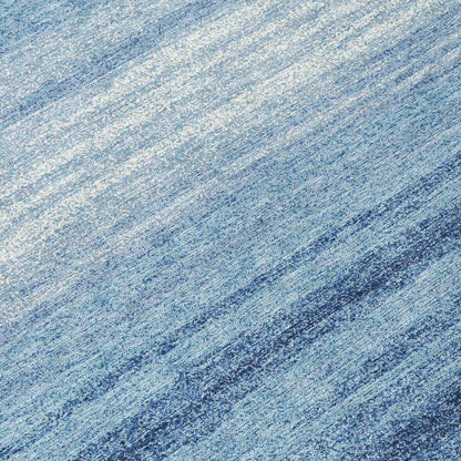 Nira Blue Washable Indoor-Outdoor Rug-Outdoor Rugs-LOOMLAN Rugs-LOOMLAN