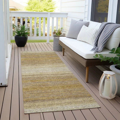 Nira Gold Washable Indoor-Outdoor Rug-Outdoor Rugs-LOOMLAN Rugs-LOOMLAN