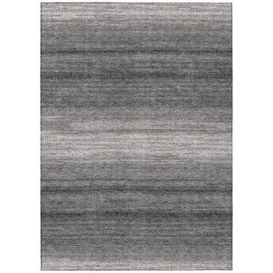 Nira Gray Washable Indoor-Outdoor Rug-Outdoor Rugs-LOOMLAN Rugs-2'6" x 3'10"-LOOMLAN