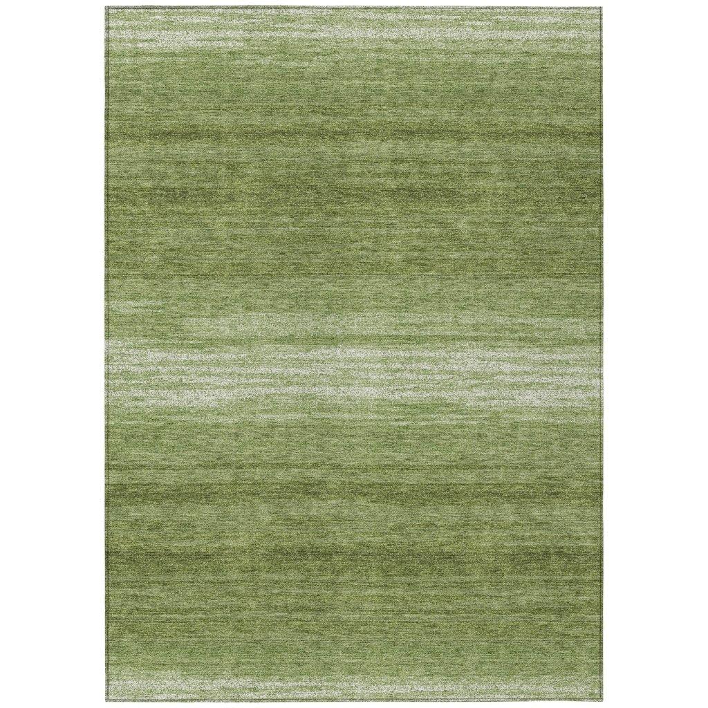 Nira Green Washable Indoor-Outdoor Rug-Outdoor Rugs-LOOMLAN Rugs-2'6" x 3'10"-LOOMLAN