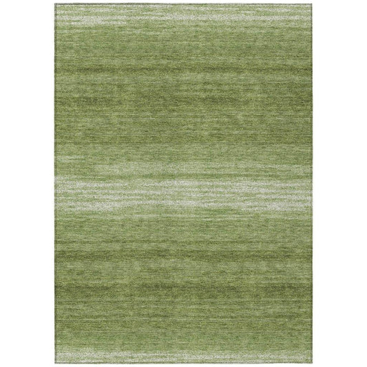 Nira Green Washable Indoor-Outdoor Rug-Outdoor Rugs-LOOMLAN Rugs-2'6" x 3'10"-LOOMLAN