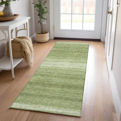 Nira Green Washable Indoor-Outdoor Rug-Outdoor Rugs-LOOMLAN Rugs-LOOMLAN