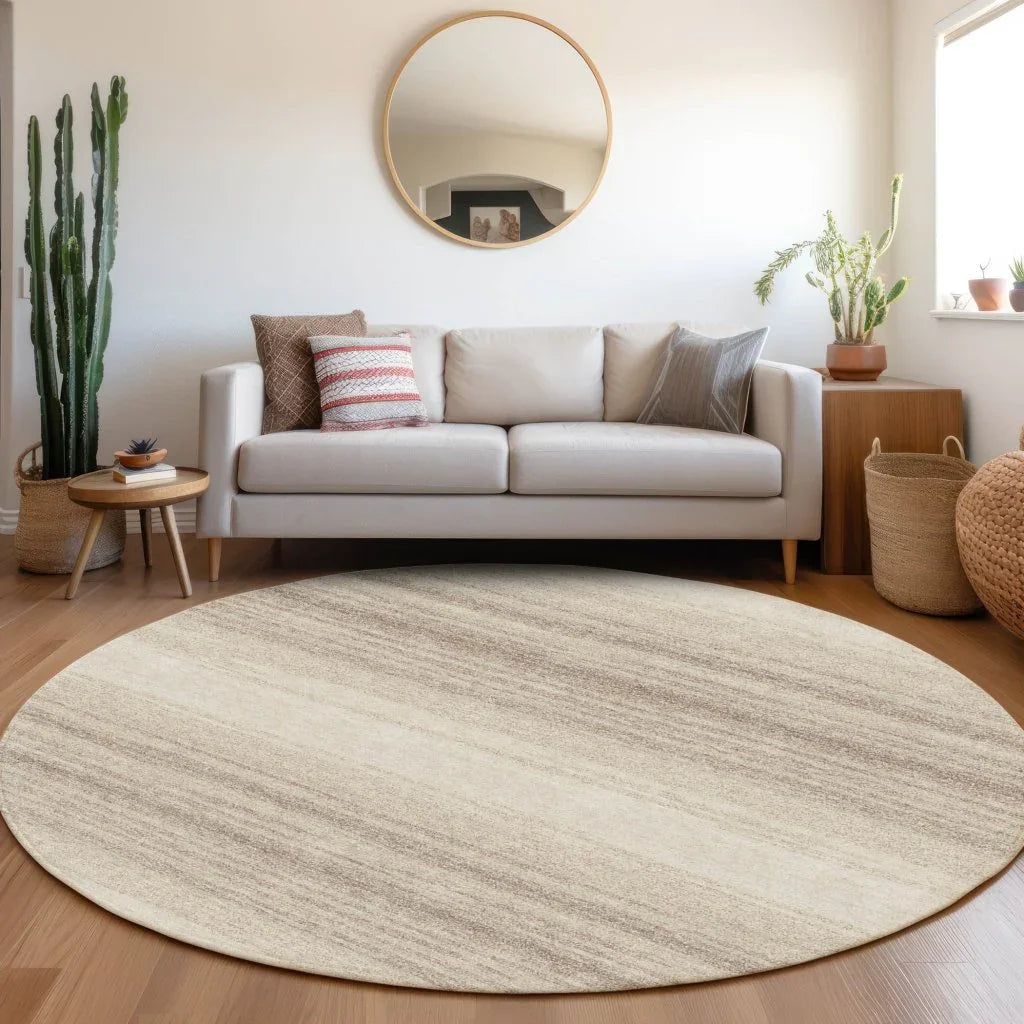 Nira Ivory Washable Indoor-Outdoor Rug-Outdoor Rugs-LOOMLAN Rugs-LOOMLAN