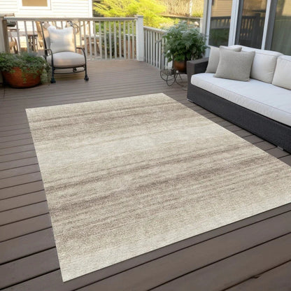 Nira Ivory Washable Indoor-Outdoor Rug-Outdoor Rugs-LOOMLAN Rugs-LOOMLAN