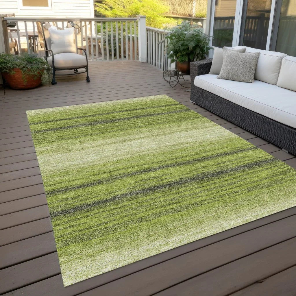 Nira Lime Washable Indoor-Outdoor Rug-Outdoor Rugs-LOOMLAN Rugs-LOOMLAN