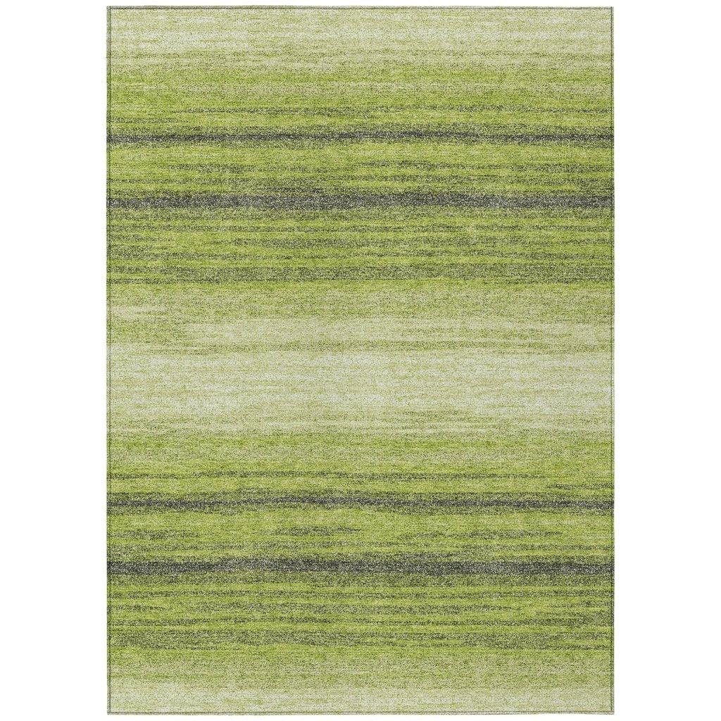 Nira Lime Washable Indoor-Outdoor Rug-Outdoor Rugs-LOOMLAN Rugs-2'6" x 3'10"-LOOMLAN