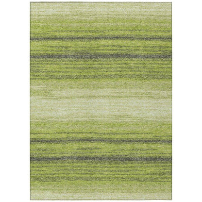 Nira Lime Washable Indoor-Outdoor Rug-Outdoor Rugs-LOOMLAN Rugs-2'6" x 3'10"-LOOMLAN