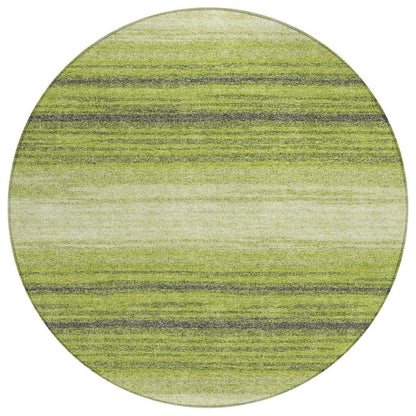 Nira Lime Washable Indoor-Outdoor Rug-Outdoor Rugs-LOOMLAN Rugs-8' x 8'-LOOMLAN