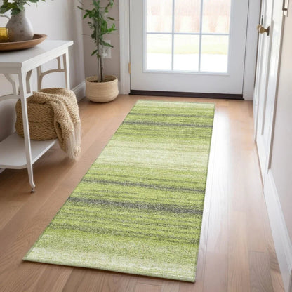 Nira Lime Washable Indoor-Outdoor Rug-Outdoor Rugs-LOOMLAN Rugs-LOOMLAN