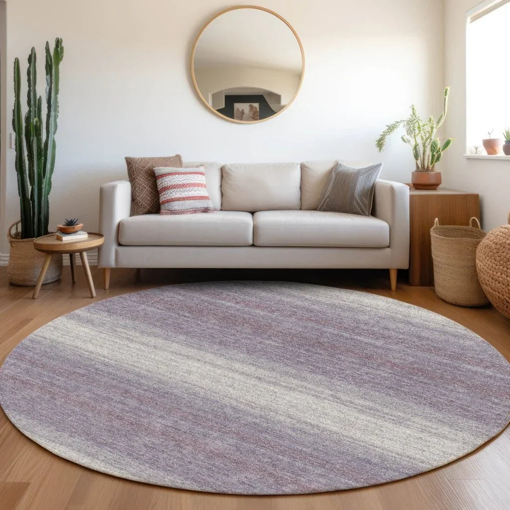 Nira Purple Washable Indoor-Outdoor Rug-Outdoor Rugs-LOOMLAN Rugs-LOOMLAN