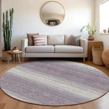 Nira Purple Washable Indoor-Outdoor Rug-Outdoor Rugs-LOOMLAN Rugs-LOOMLAN