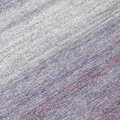 Nira Purple Washable Indoor-Outdoor Rug-Outdoor Rugs-LOOMLAN Rugs-LOOMLAN