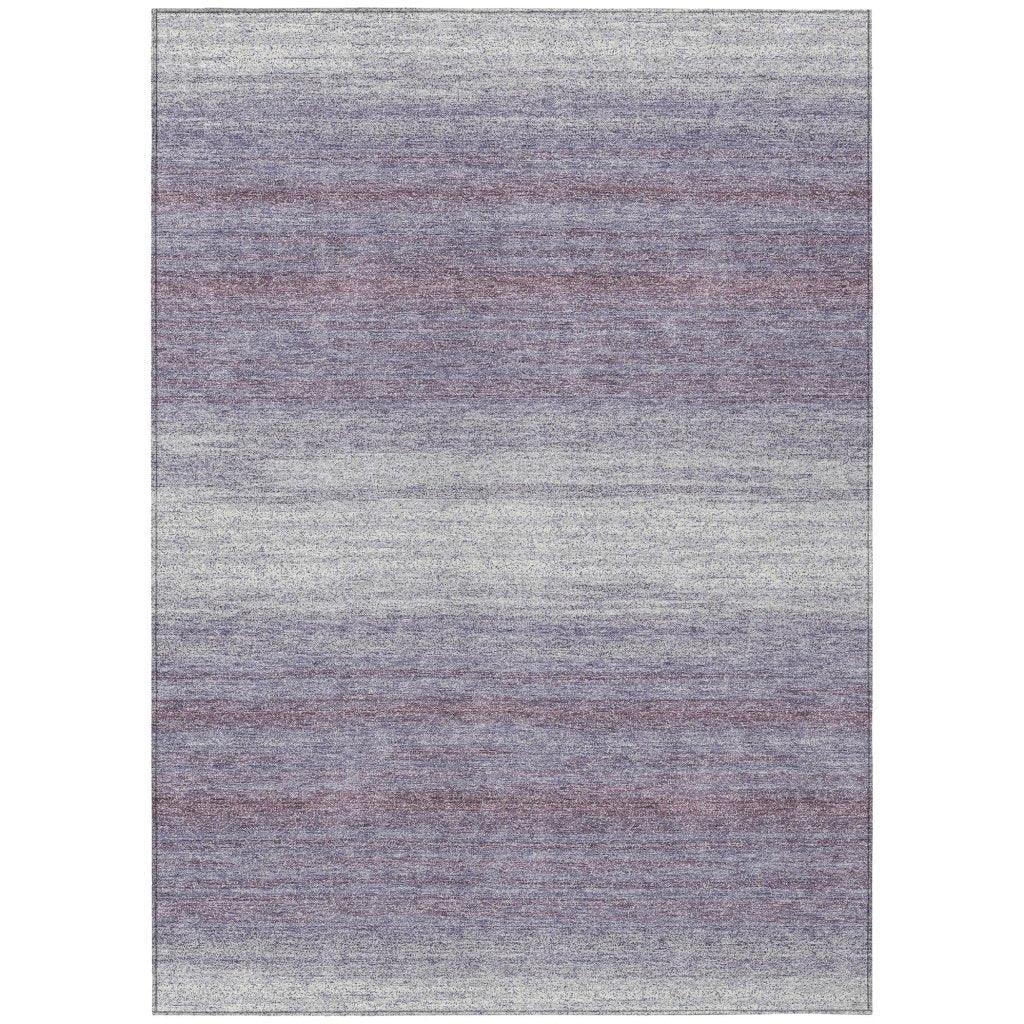 Nira Purple Washable Indoor-Outdoor Rug-Outdoor Rugs-LOOMLAN Rugs-2'6" x 3'10"-LOOMLAN
