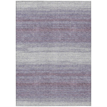 Nira Purple Washable Indoor-Outdoor Rug-Outdoor Rugs-LOOMLAN Rugs-2'6" x 3'10"-LOOMLAN
