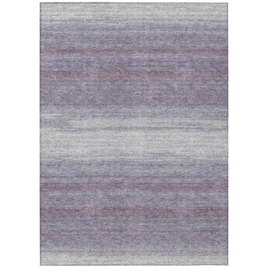 Nira Purple Washable Indoor-Outdoor Rug-Outdoor Rugs-LOOMLAN Rugs-2'6" x 3'10"-LOOMLAN