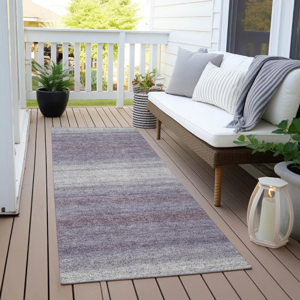 Nira Purple Washable Indoor-Outdoor Rug-Outdoor Rugs-LOOMLAN Rugs-LOOMLAN