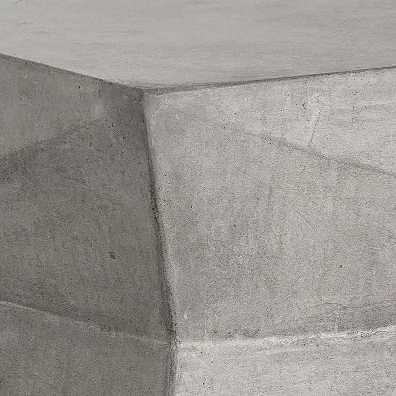 Niran End Table Concrete Grey Black Ombre - LOOMLAN - SUNPAN - Side Tables