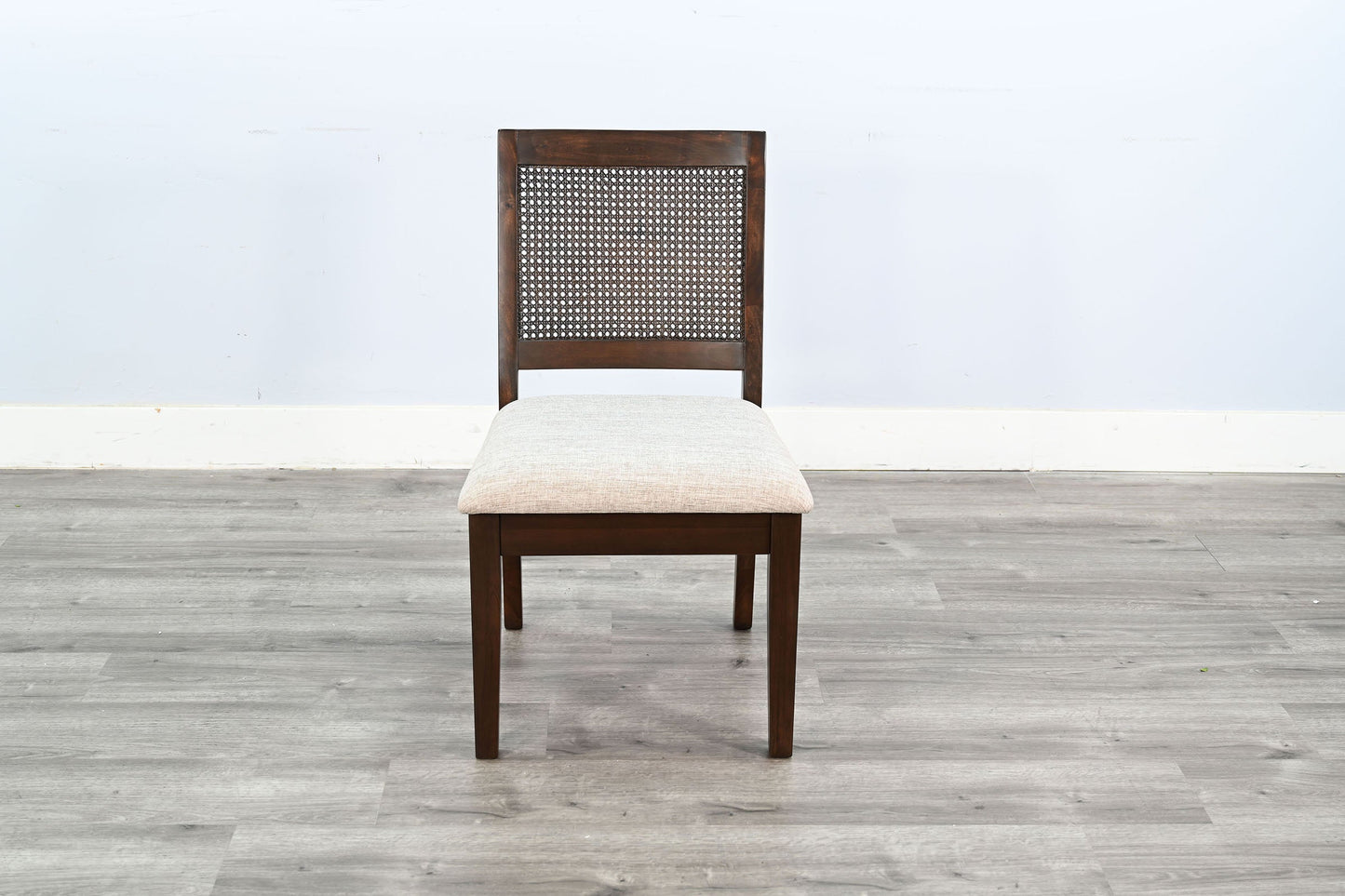 Noah Cane Back Armless Dining Chair 2PC