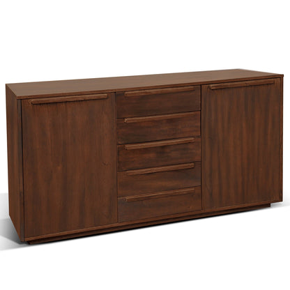 Noah Five Drawers Wood Sideboard