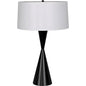 Noble Black Steel Table Lamp with Shade - LOOMLAN - Noir - Table Lamps