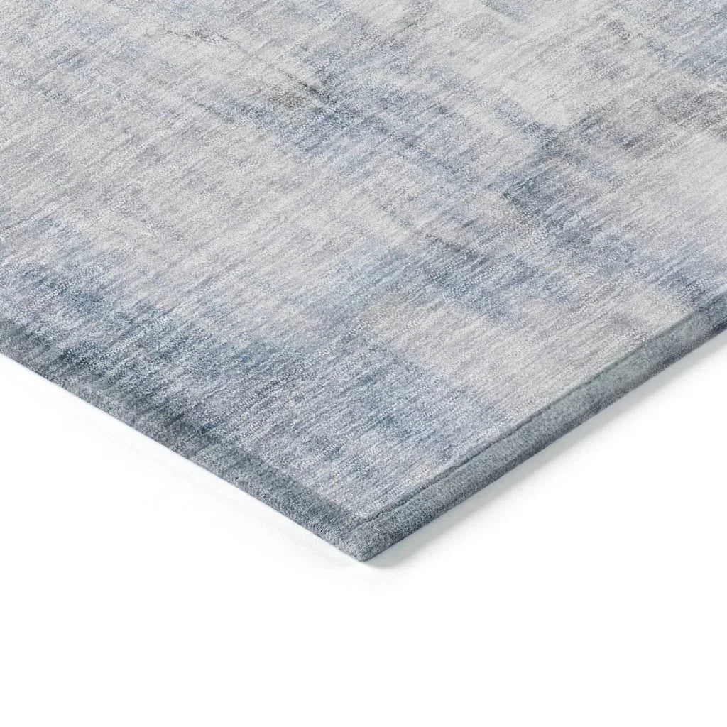 Nocturne Blue Washable Indoor-Outdoor Rug-Outdoor Rugs-LOOMLAN Rugs-LOOMLAN
