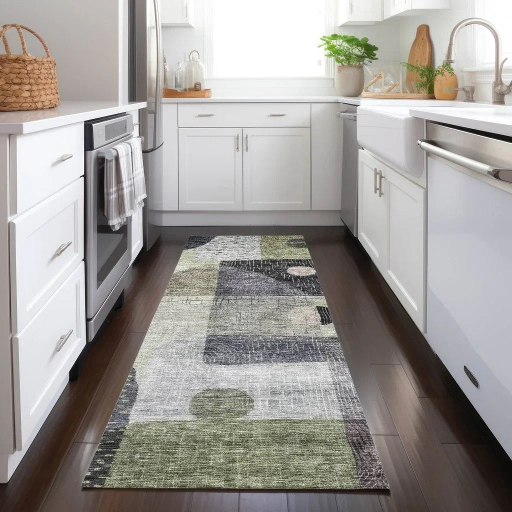 Noel Aloe Washable Indoor-Outdoor Rug-Outdoor Rugs-LOOMLAN Rugs-LOOMLAN