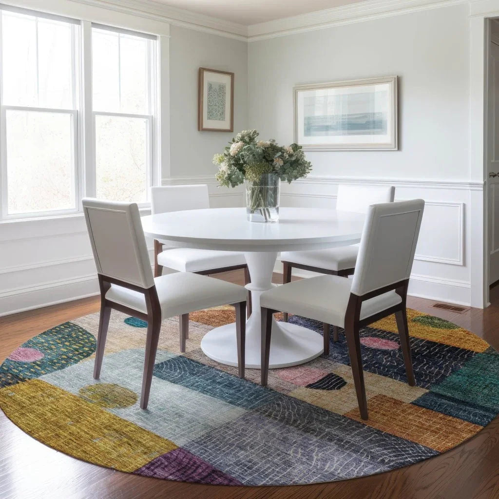 Noel Green Washable Indoor-Outdoor Rug-Outdoor Rugs-LOOMLAN Rugs-LOOMLAN