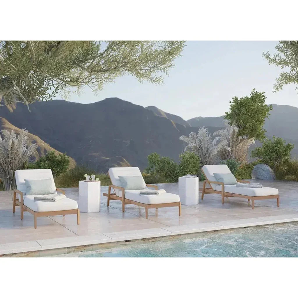 Noelle Lounger - Natural Palazzo Cream Outdoor-Outdoor Cabanas & Loungers-SUNPAN-LOOMLAN