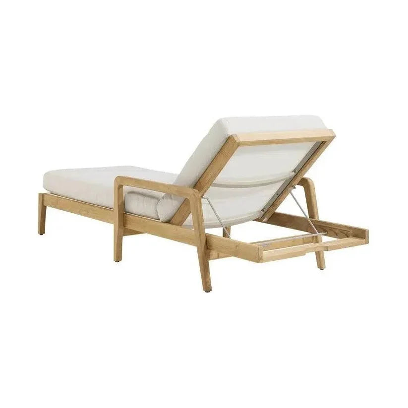 Noelle Lounger - Natural Palazzo Cream Outdoor-Outdoor Cabanas & Loungers-SUNPAN-LOOMLAN