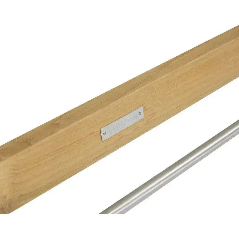 Noelle Lounger - Natural Palazzo Cream Outdoor-Outdoor Cabanas & Loungers-SUNPAN-LOOMLAN