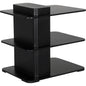 Noir Concoction Side Table Black Industrial Steel - LOOMLAN - Noir - Side Tables
