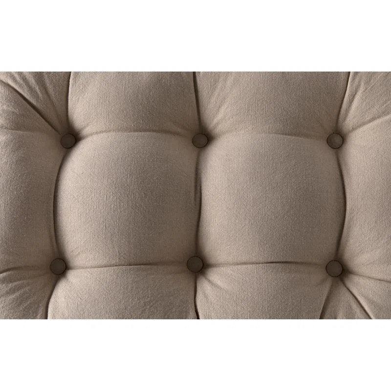 Noir Dante Stool w/CFC Upholstery - LOOMLAN - Noir - Poufs and Stools