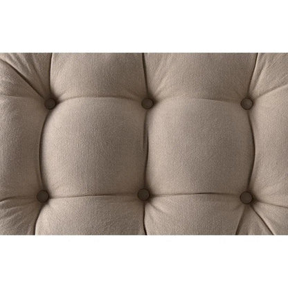 Noir Dante Stool w/CFC Upholstery - LOOMLAN - Noir - Poufs and Stools