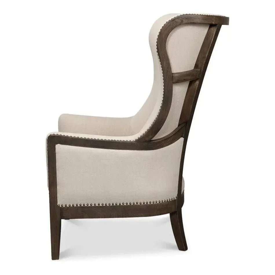 Nolan Side Chair - LOOMLAN - Sarreid - Accent Chairs