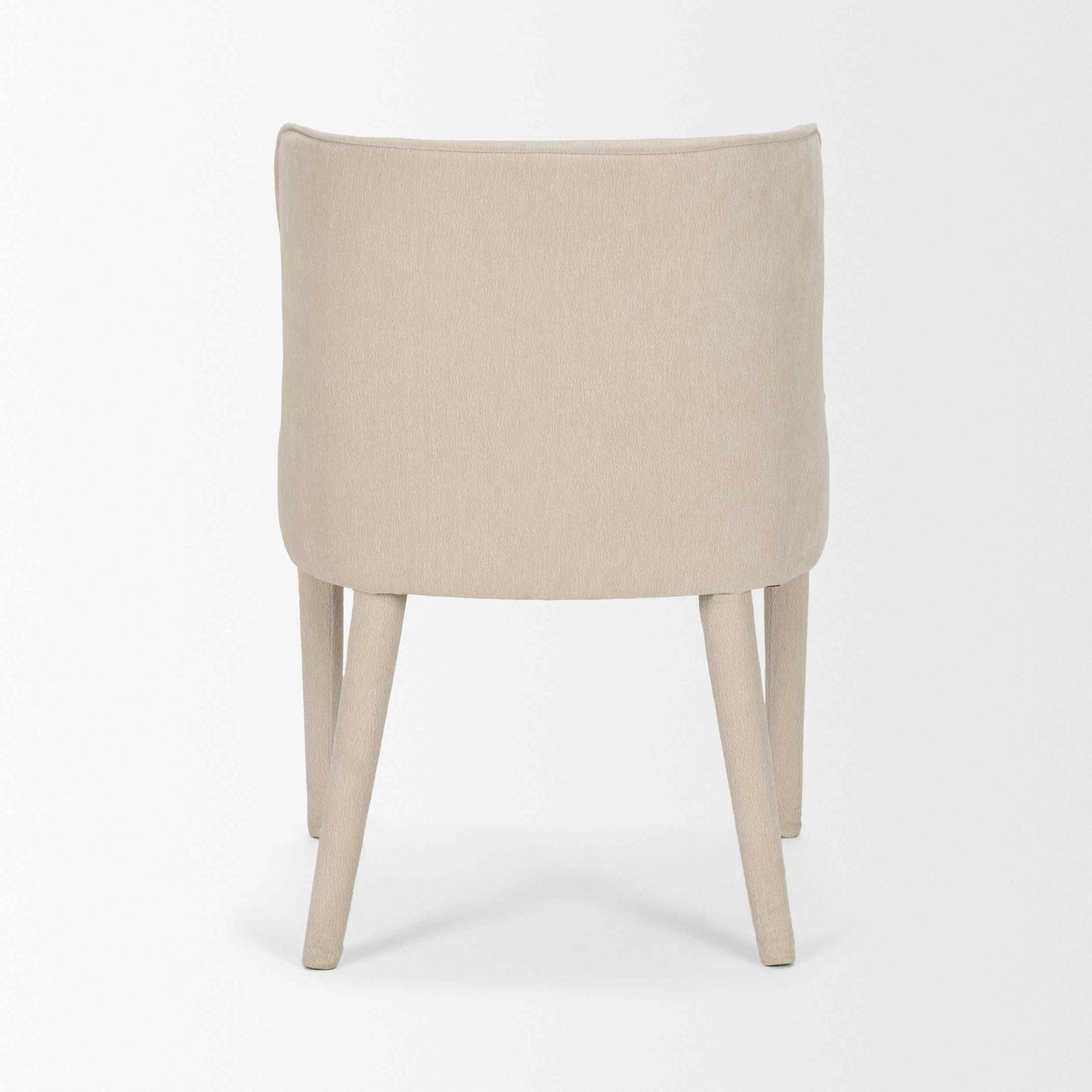 Nolan Slope Leather Armless Dining Chair 2PC