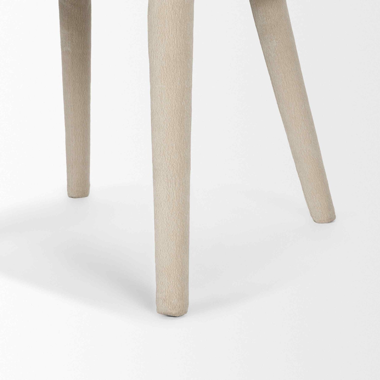 Nolan Slope Leather Armless Dining Chair 2PC