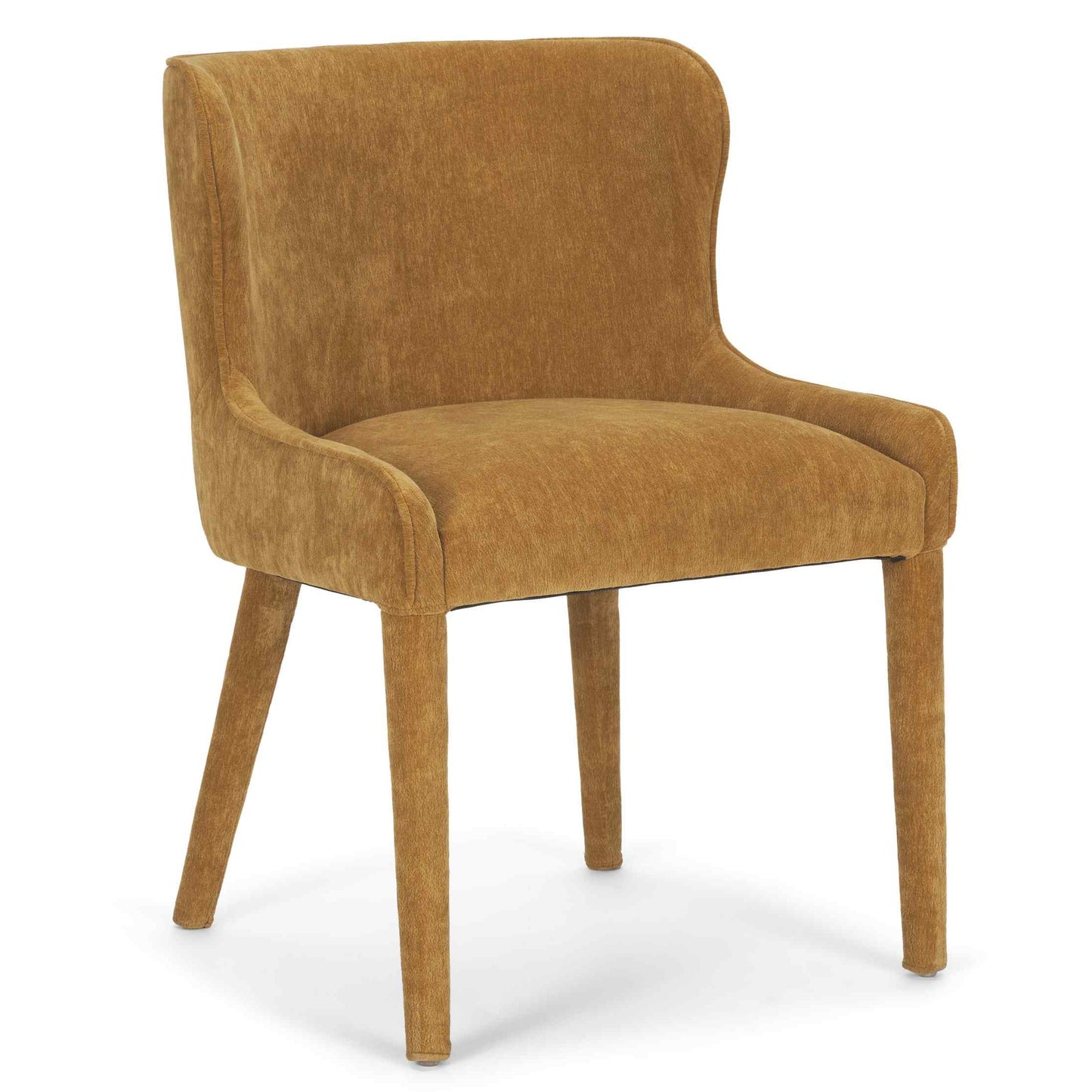 Nolan Slope Leather Armless Dining Chair 2PC