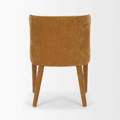 Nolan Slope Leather Armless Dining Chair 2PC