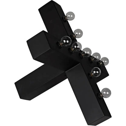 Nolen Steel Table Lamp - LOOMLAN - Noir - Table Lamps